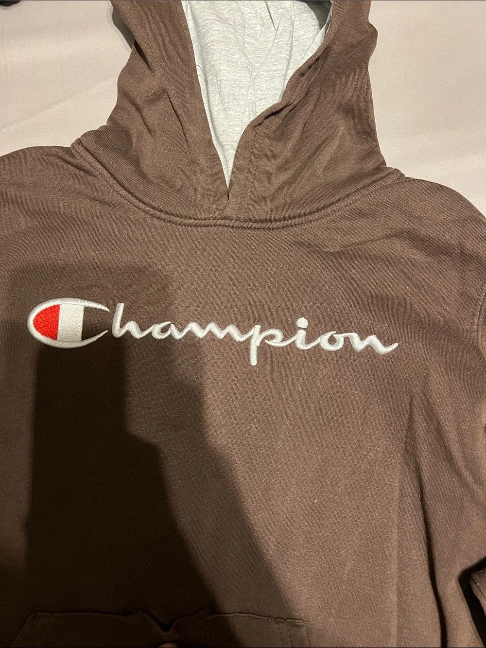 Boys champions hoodie